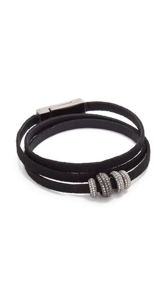 Nathan Moe Alex Triple Wrap Leather Bracelet