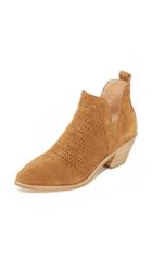 Sigerson Morrison Bonnie Perforated Suede Booties