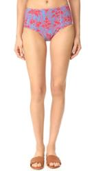 Diane Von Furstenberg High Waisted Bikini Bottoms