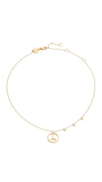 Jennifer Zeuner Jewelry Lou Chain Choker Necklace