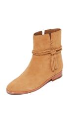 Frye Tina Whipstitch Tassel Booties