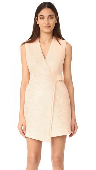 Carven V Neck Sleeveless Dress