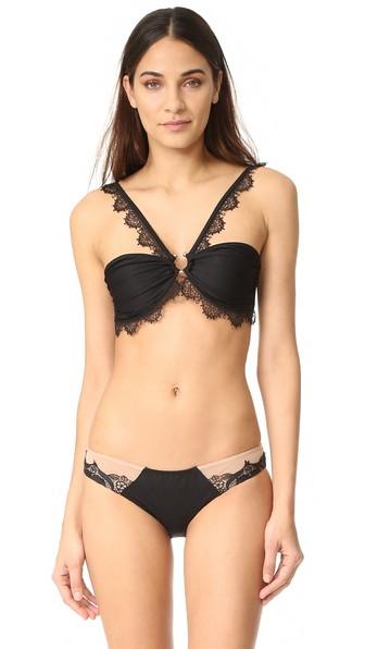 For Love Lemons La Rochelle Bandeau Bikini Top