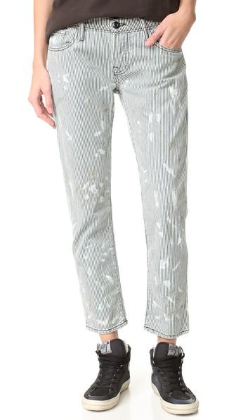 Nsf Skinny Crop Railroad Stripe Jeans