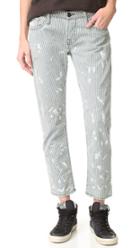 Nsf Skinny Crop Railroad Stripe Jeans