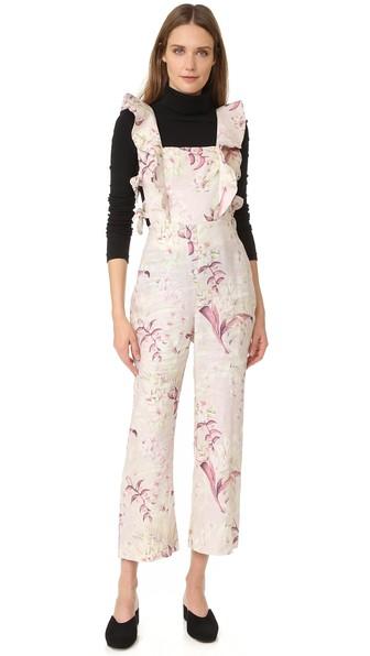 Zimmermann Winsome Apron Jumpsuit