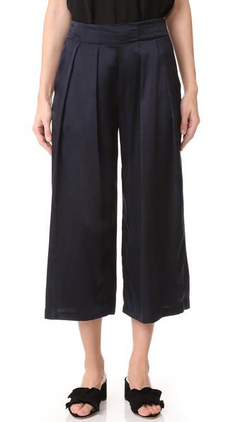 Pamplemousse Helene Silk Culottes