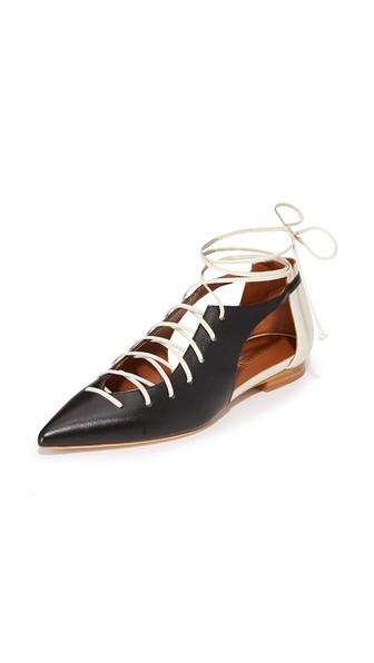 Malone Souliers Montana Lace Up Flats