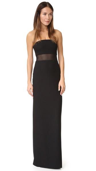Elizabeth And James Nicole Strapless Gown