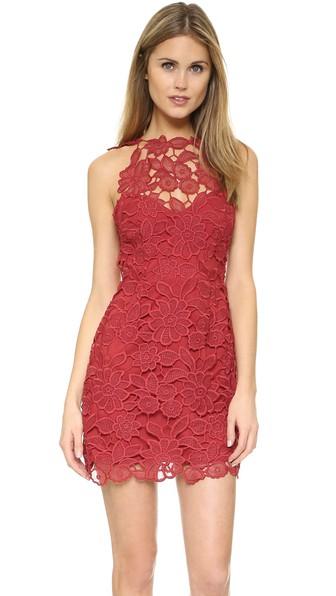 Saylor Jessa Dress - Rust