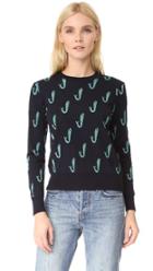 Maison Kitsune Jacquard Fish Pullover