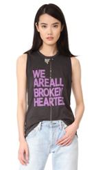 Freecity Broken Hearted Studded T Shirt