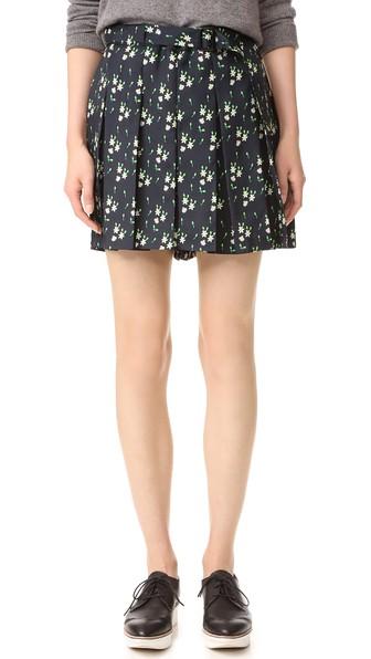 A P C Floral Skort