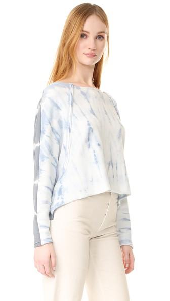 Free People East Meets West Tie Dye Sweatshirt