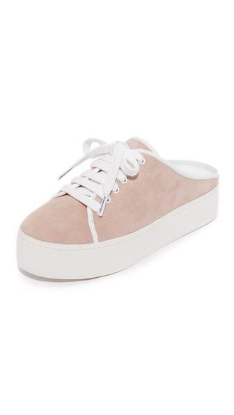 Opening Ceremony Cici Lace Up Suede Slides