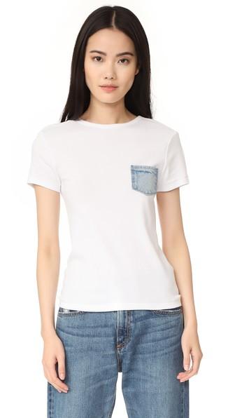 Helmut Lang Denim Pocket Tee