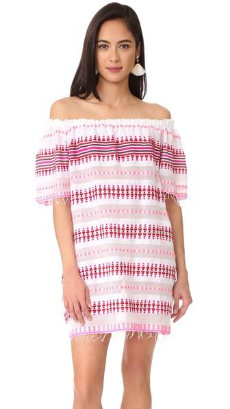 Lemlem Tabtab Off Shoulder Dress