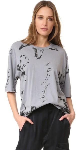Baja East Bird Print T Shirt