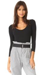 Atm Anthony Thomas Melillo 3 4 Sleeve Bodysuit