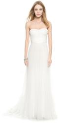 Monique Lhuillier Emanuela Sweetheart Gown