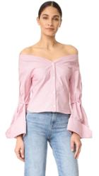 Jacquemus Off The Shoulder Blouse