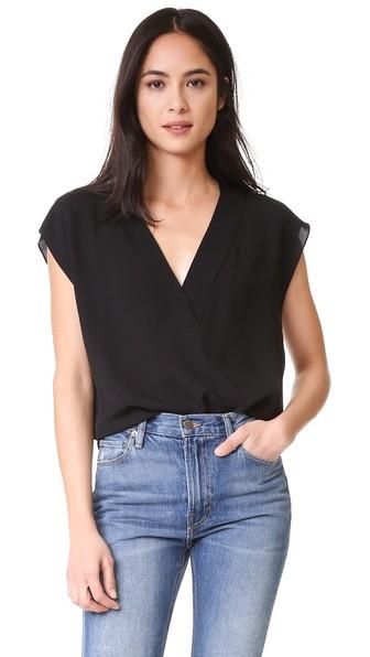 Theory Orwin V Neck Top