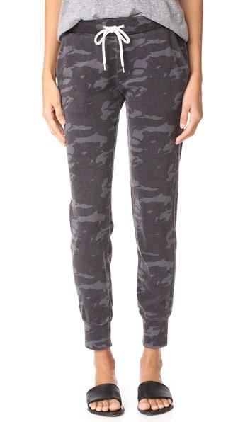 Monrow Neutral Camo Sporty Sweatpants