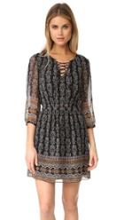Madewell Lace Up Border Dress