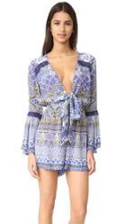 Camilla Low Front Tie Waist Playsuit