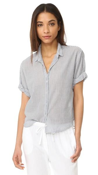 Xirena Chance Short Sleeve Button Down