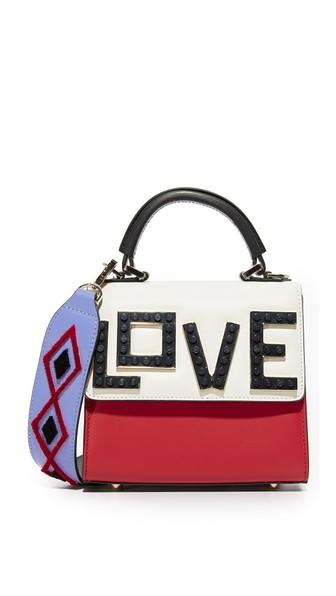 Les Petits Joueurs Alex Black Widow Micro Shoulder Bag