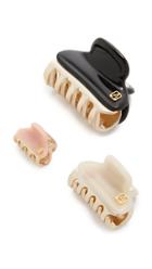 Alexandre De Paris Set Of 3 Hair Clips