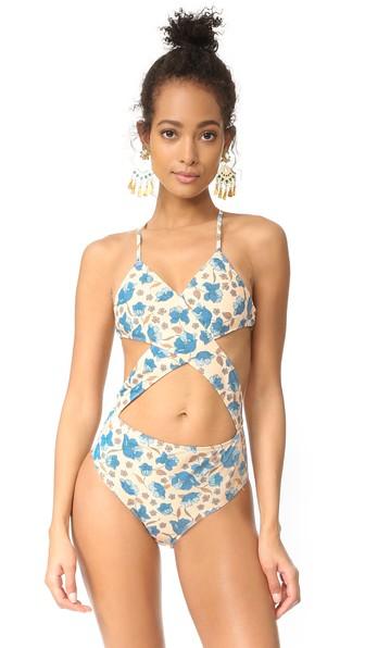 For Love Lemons Tulip Criss Cross Swimsuit