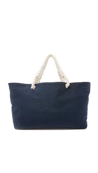 Frame Beach Bag - Navy