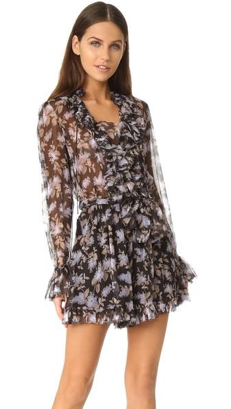 Zimmermann Stranded Ruffle Romper