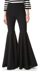 Milly Double Weave Flare Pants