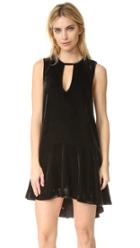 Free People Soft Focus Velvet Dress