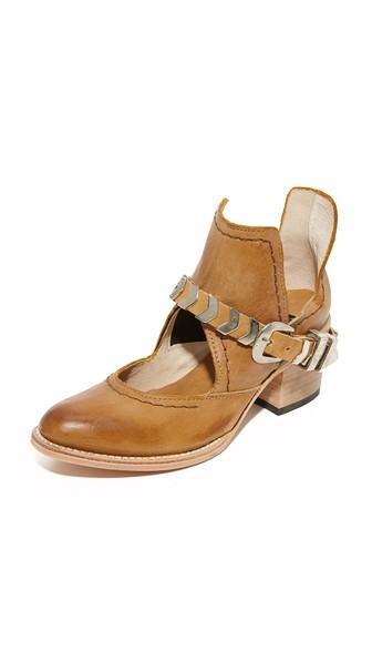 Freebird By Steven Blade Cutout Booties