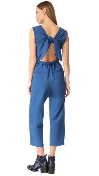 Sea Tied Back Jumpsuit