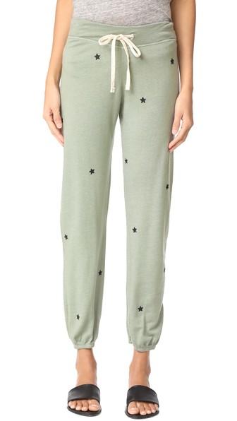 Sundry Star Patches Sweatpants