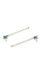 Marc Jacobs Strass Palm Tree Bobby Pin