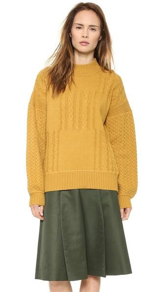 Creatures Of The Wind Salm Sweater - Mustard