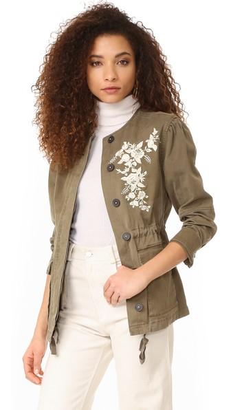 La Vie Rebecca Taylor Embroidered Jacket