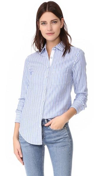 Rag Bone Jean Stripe Classic Shirt