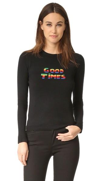 Bella Freud Sparkle Good Times Cashmere Sweater