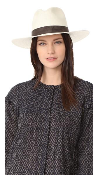 Janessa Leone Packable Marcell Short Brimmed Fedora