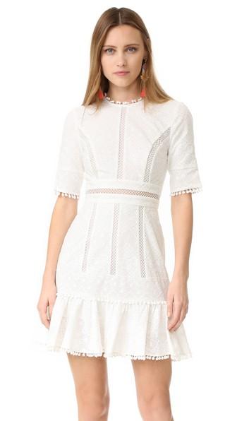 Zimmermann Caravan Embroidered Flip Dress
