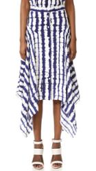 Prabal Gurung Hankerchief Hem Skirt