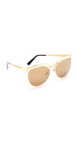 Mcm Metal Brow Bar Sunglasses