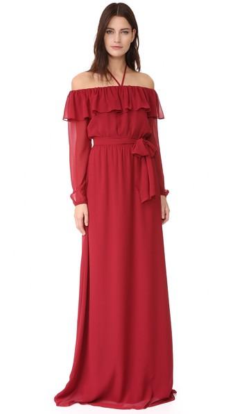 Joanna August Gina Long Sleeve Gown